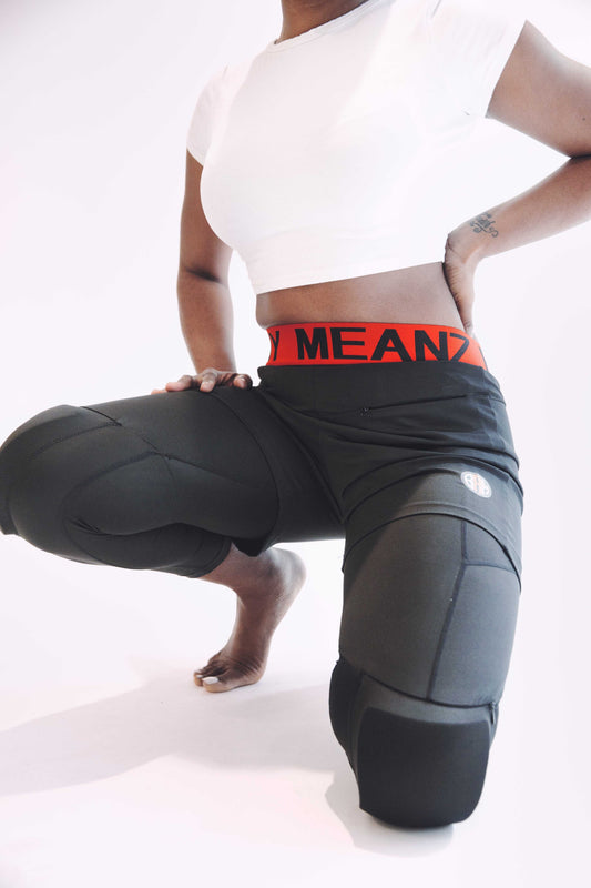 Women’s 2-in-1 Performance Pants with Removable Knee Pads | By Any Meanz®