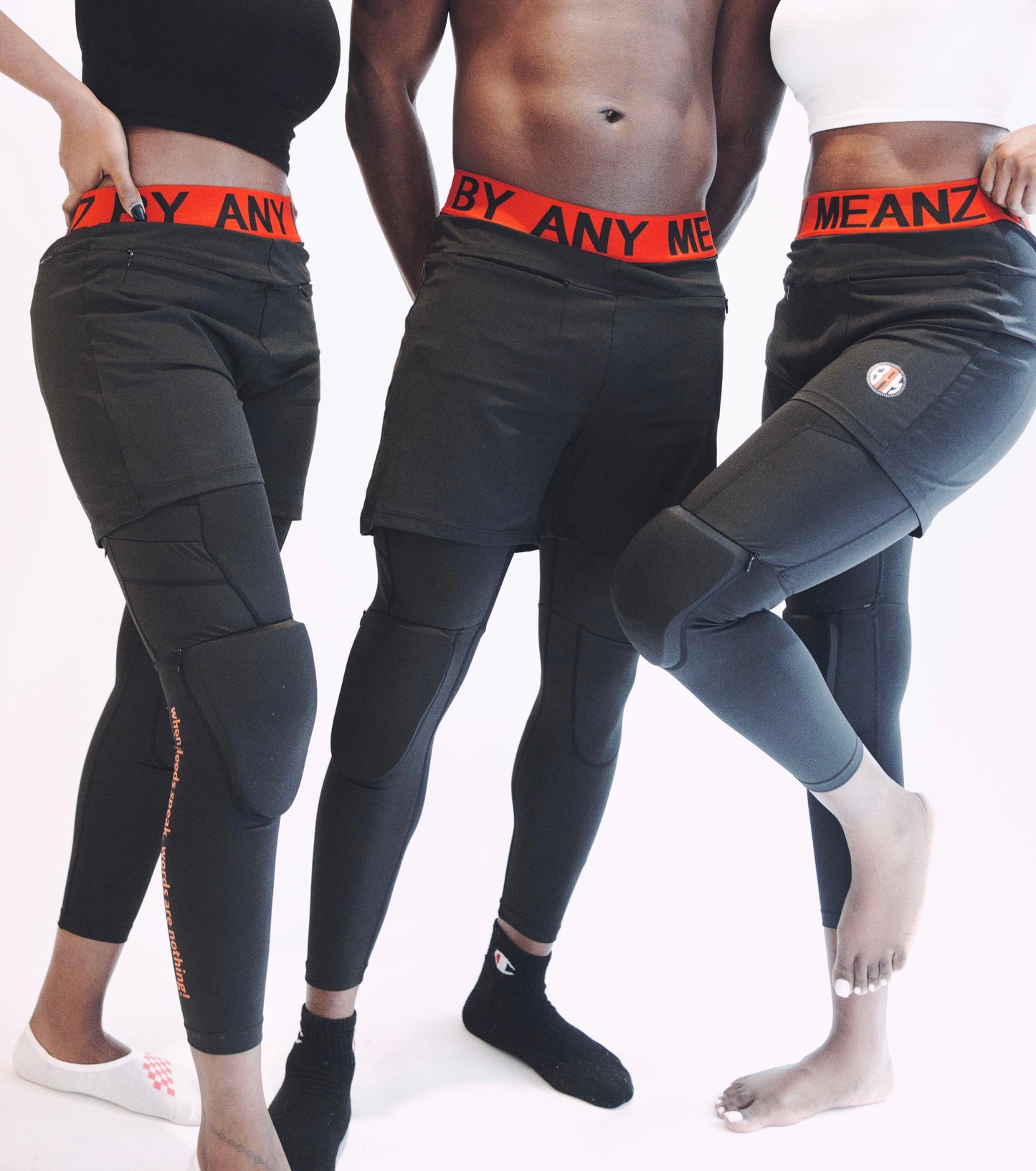 Men’s 2-in-1 Performance Pants with Removable Knee Pads | By Any Meanz®
