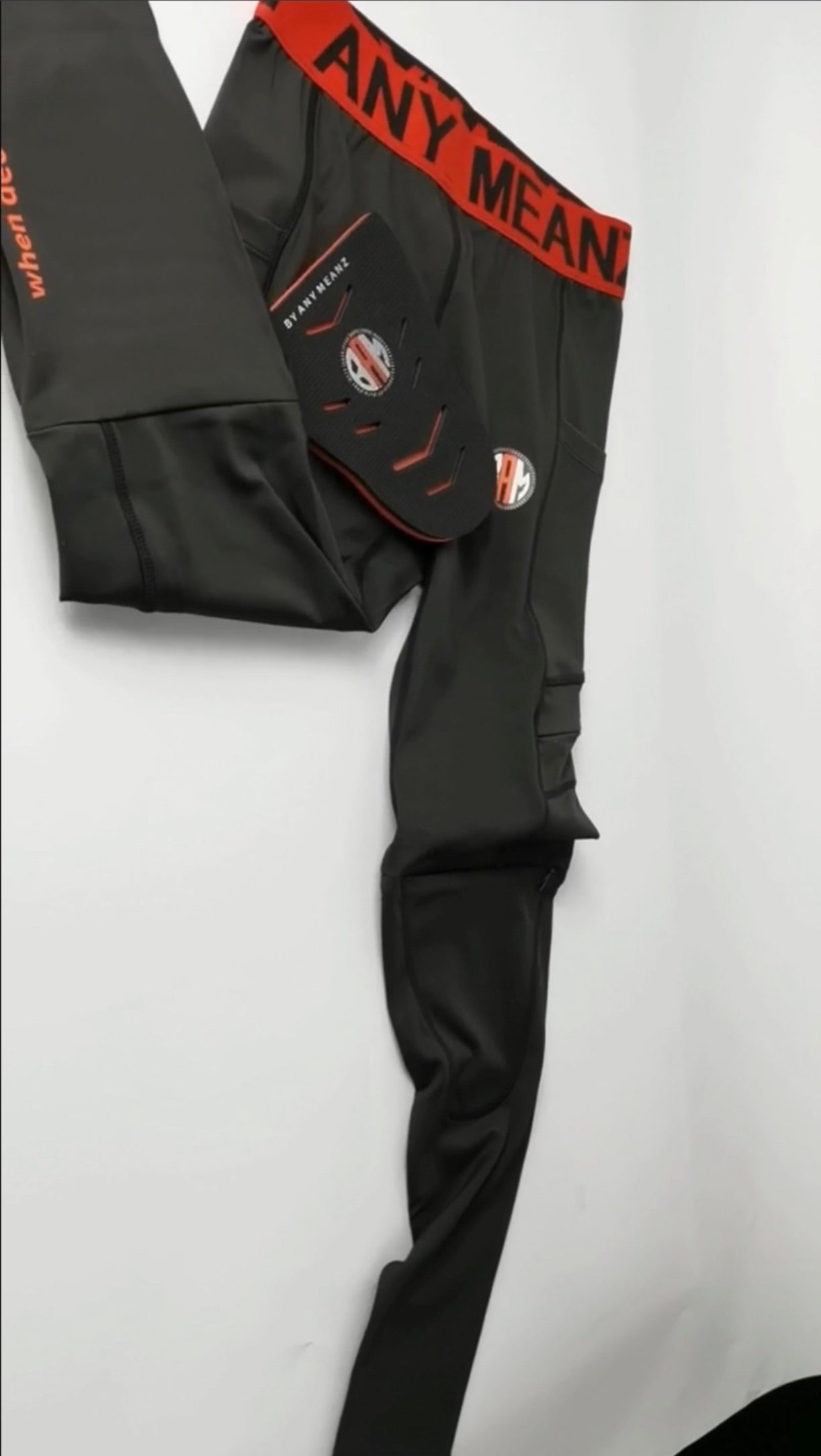 Men’s Compression Leggings with Removable Knee Pads | By Any Meanz®