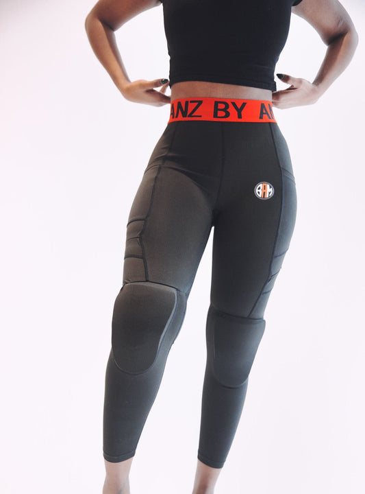 Women’s High-Waisted Leggings with Removable Knee Pads | By Any Meanz®
