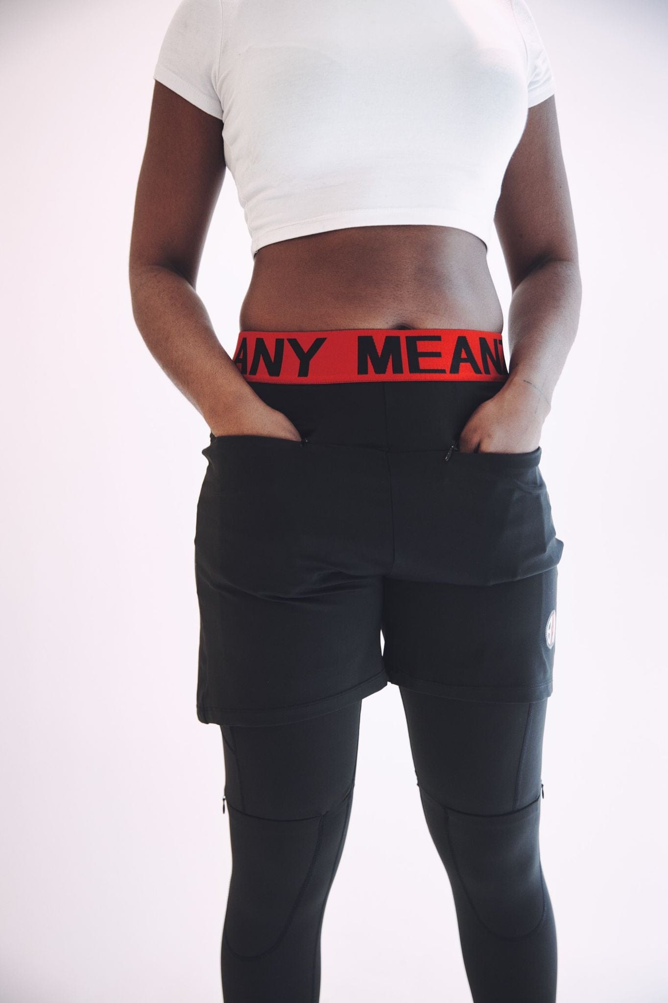 Women’s 2-in-1 Performance Pants with Removable Knee Pads | By Any Meanz®