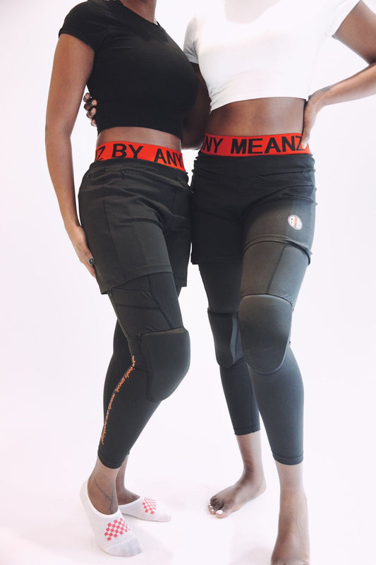 Women’s Impact Training Pants – Removable Knee Pads (2-in-1)