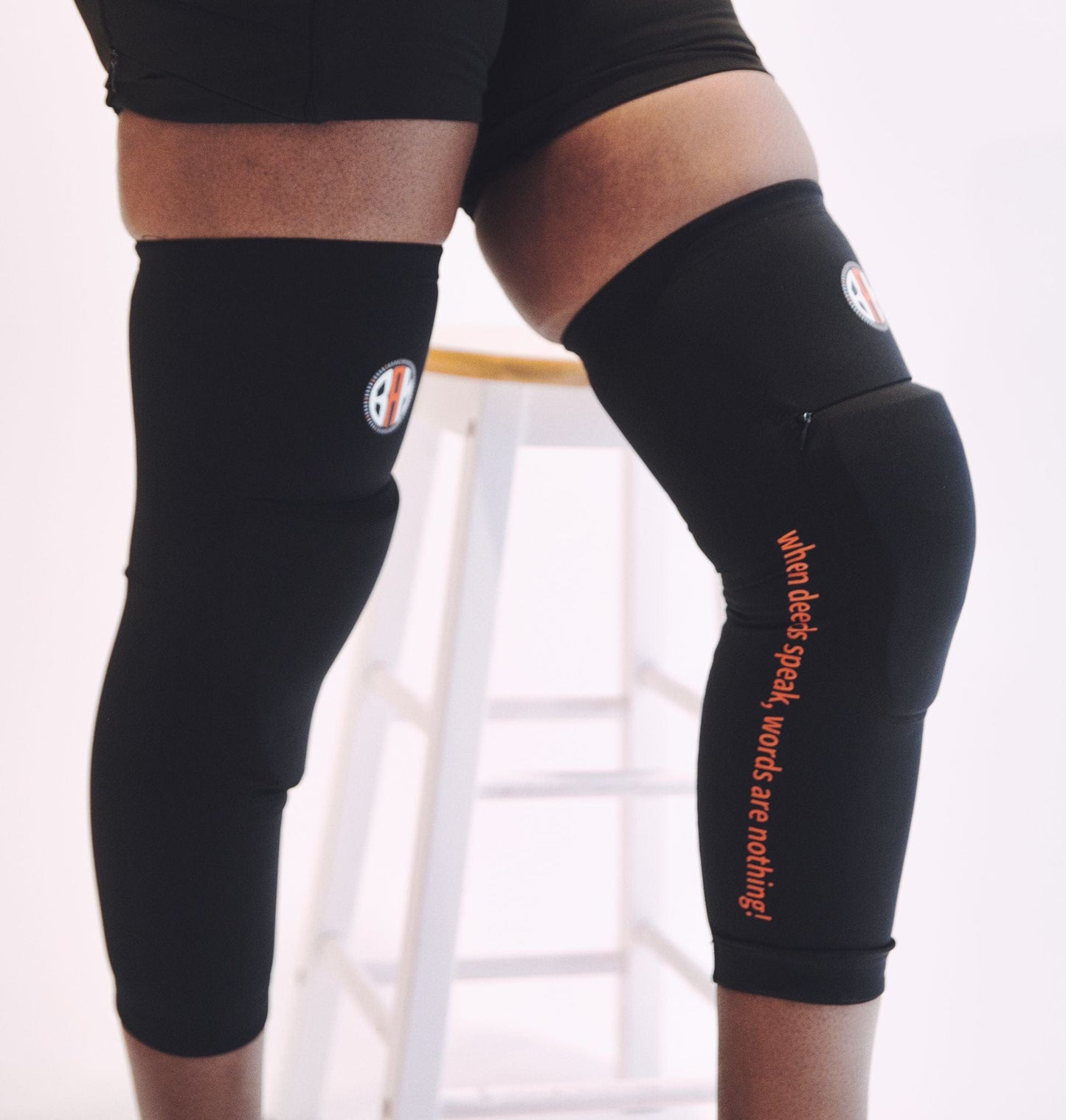 Women’s Knee Sleeves with Removable Knee Pads | By Any Meanz®