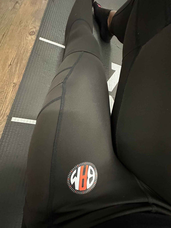 Padded Workout Leggings with Removable Knee Pads — Knee Protection for HIIT & Floor Training