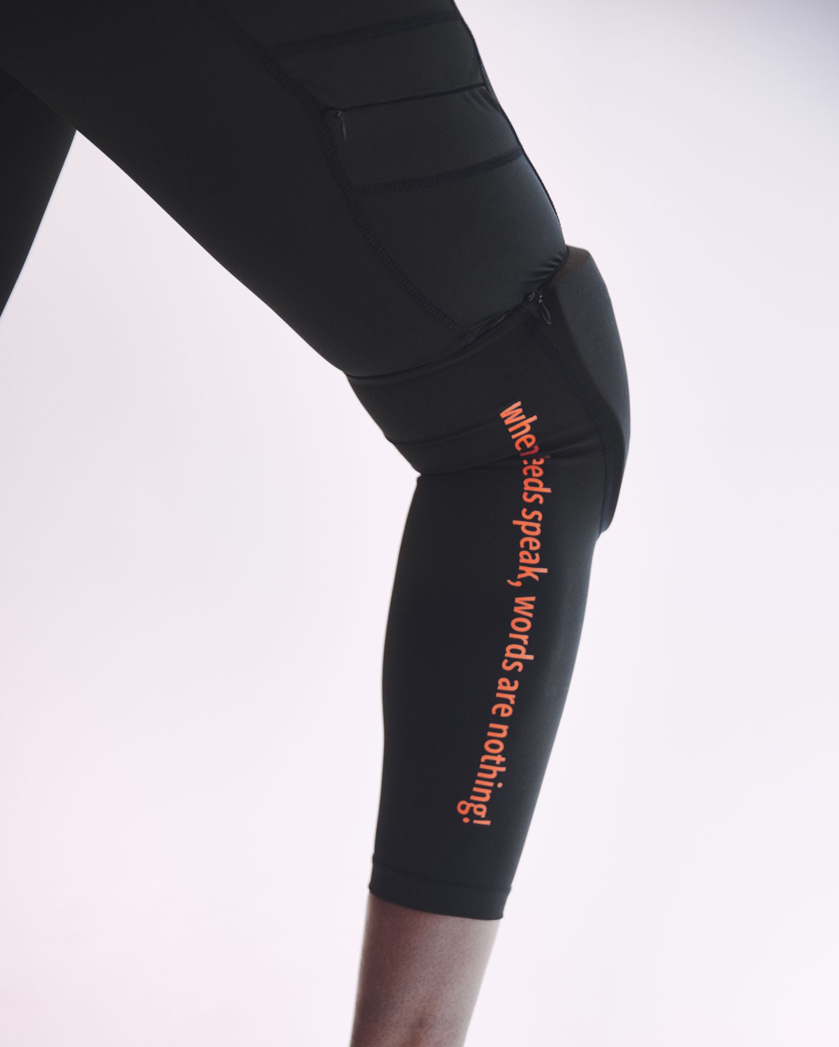 Women’s Comfortable Fitness Leggings with Removable Knee Pads and Zipper - Perfect for Active Women, Workouts, and Sports